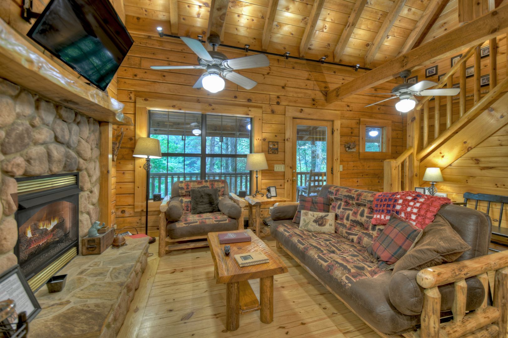 A Tranquil Place Rental Cabin | Cuddle Up Cabin Rentals